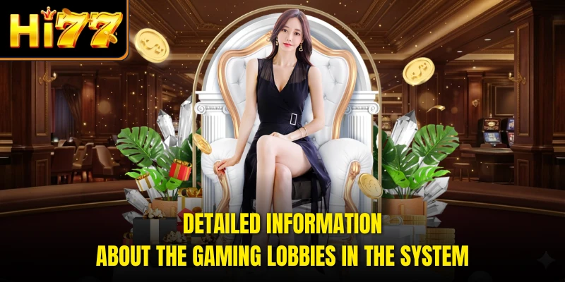 Detailed information about the gaming lobbies in the system.