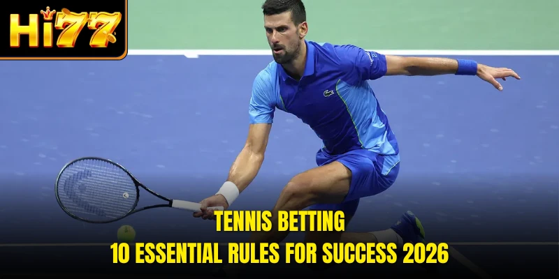 Tennis Betting - 10 Essential Rules For Success 2026